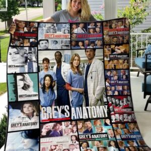 Grey_S Anatomy Quilt Blanket Hvt120607  Quilt